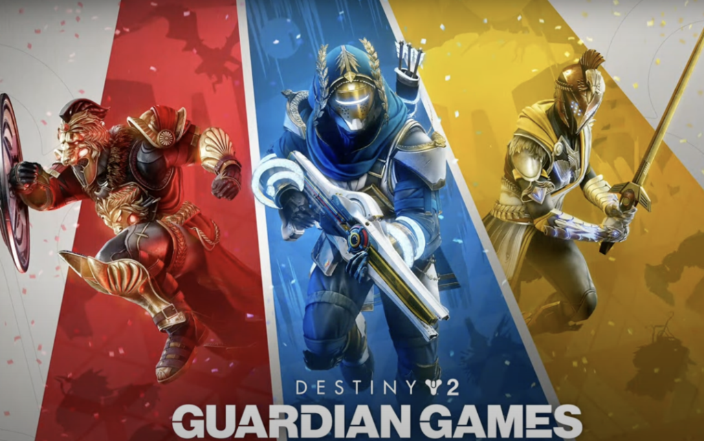Destiny 2 2025 Guardian Games key art.